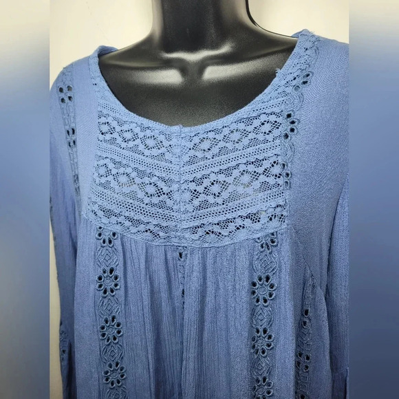 Altar'd State Boho Baby Doll Embroidered Tunic Blouse Bundle - Picture 3 of 16